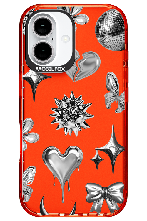 Silver Zone Transparent - Apple iPhone 16