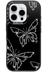 Silver Butterfly 2.0 - Apple iPhone 16 Pro