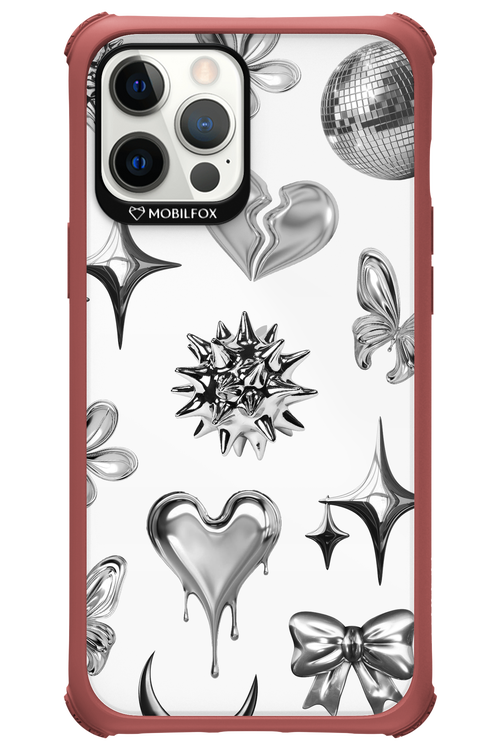 Silver Zone Transparent - Apple iPhone 12 Pro Max