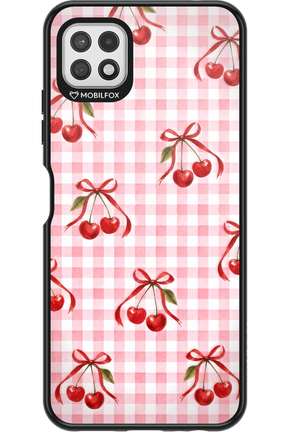 Pink Cherry Checked 2.0 - Samsung Galaxy A22 5G