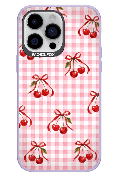 Pink Cherry Checked 2.0 - Apple iPhone 14 Pro Max