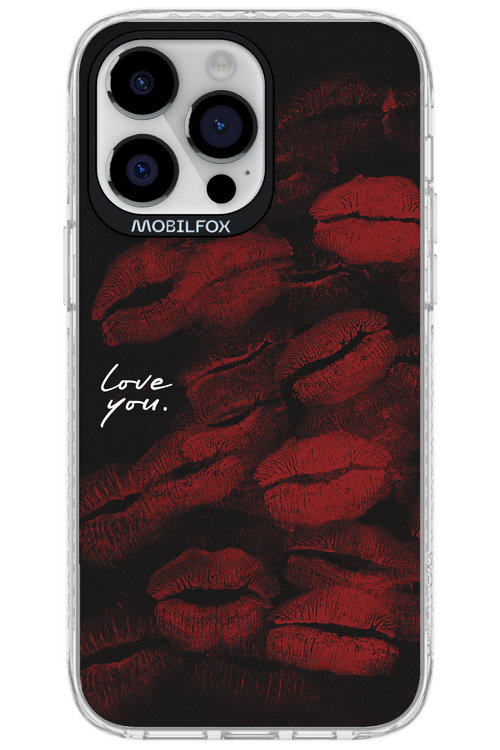 LOVE U BLACK 2.0 - Apple iPhone 14 Pro Max