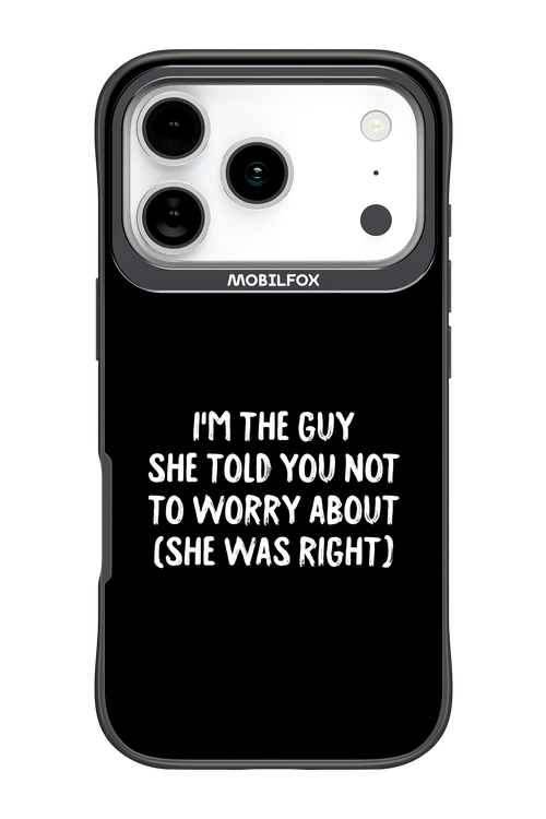 She was right 2.0 - Apple iPhone 17 Pro