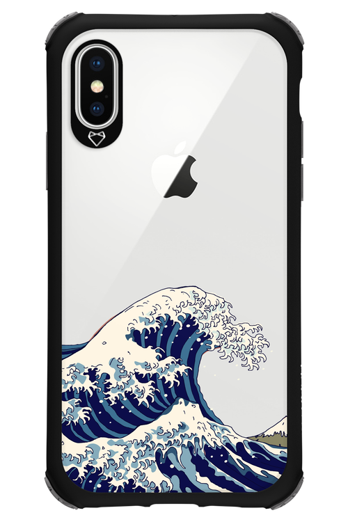 Great Wave - Apple iPhone X