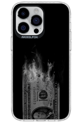 Money Burn B&W 2.0 - Apple iPhone 14 Pro Max