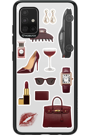 Classy Burgundy 2.0 - Samsung Galaxy A51