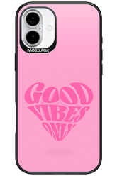 Good Vibes Heart - Apple iPhone 16 Plus