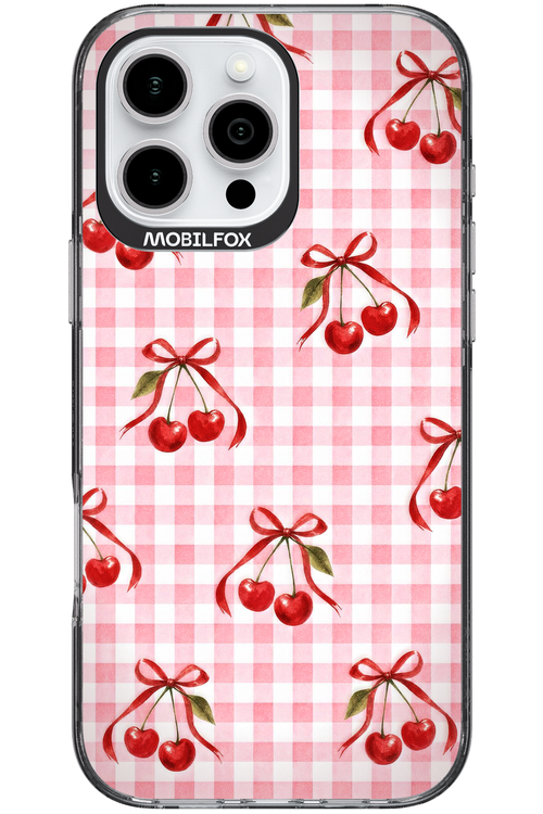 Pink Cherry Checked 2.0 - Apple iPhone 16 Pro Max