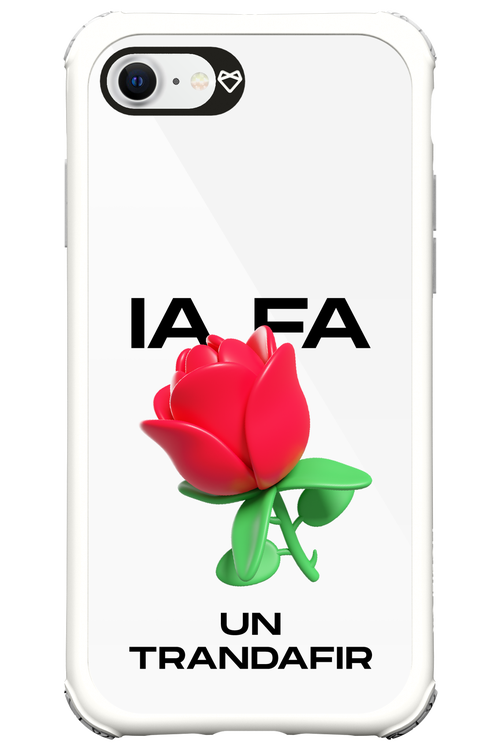 IA Rose Transparent - Apple iPhone SE 2020