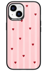 Red Little Hearts 2.0 - Apple iPhone 15