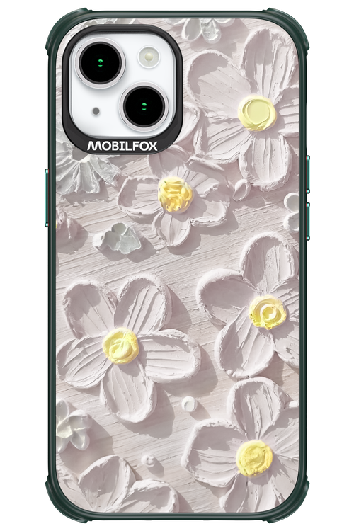 White Flowers 2.0 - Apple iPhone 15