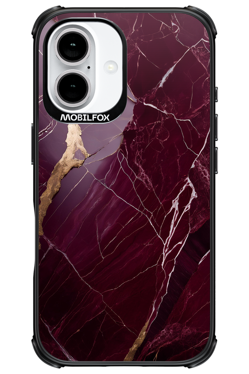 Burgundy Marble 2.0 - Apple iPhone 16