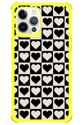 Checkered Heart - Apple iPhone 12 Pro Max