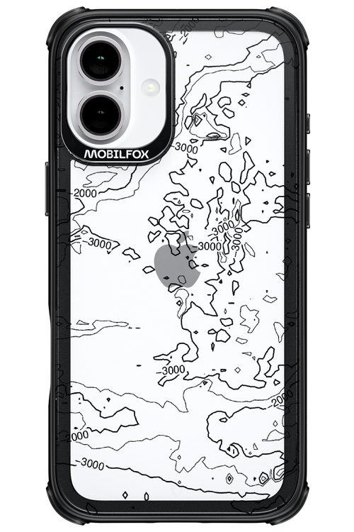 Contour Map 2.0 - Apple iPhone 16 Plus