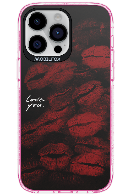 LOVE U BLACK 2.0 - Apple iPhone 14 Pro Max