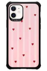 Red Little Hearts 2.0 - Apple iPhone 12