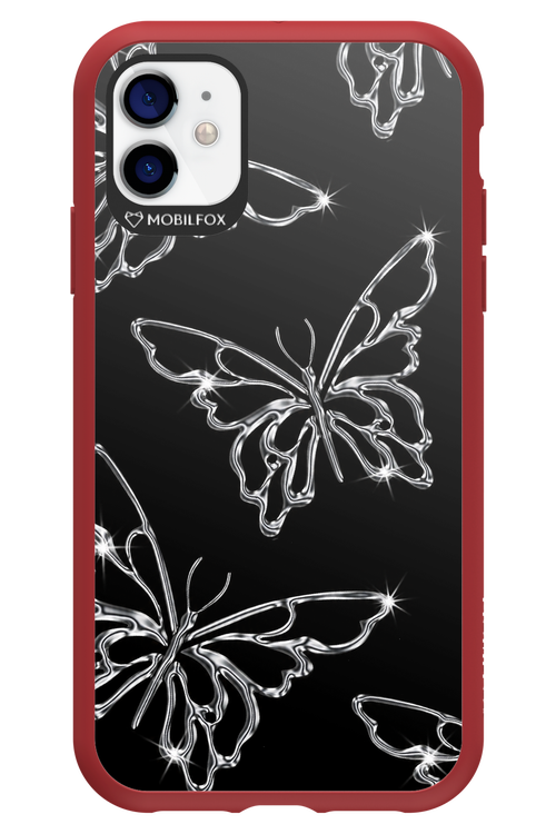Silver Butterfly 2.0 - Apple iPhone 11