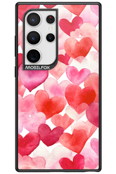 Water Painted Heart 2.0 - Samsung Galaxy S24 Ultra