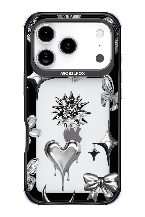 Silver Zone Transparent - Apple iPhone 17 Pro