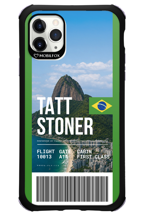 TATT STONER (fly ticket) 2.0 - Apple iPhone 11 Pro Max
