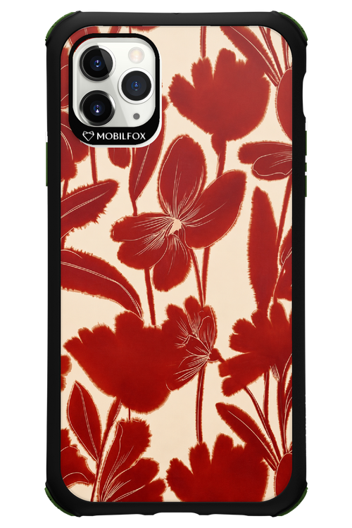 Burgundy Flowers 2.0 - Apple iPhone 11 Pro Max