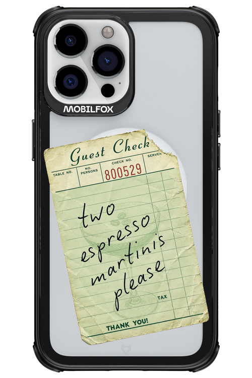 Espresso Martini 2.0 - Apple iPhone 13 Pro Max