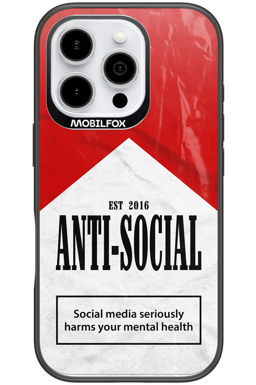 ANTI-SOCIAL II 2.0 - Apple iPhone 16 Pro