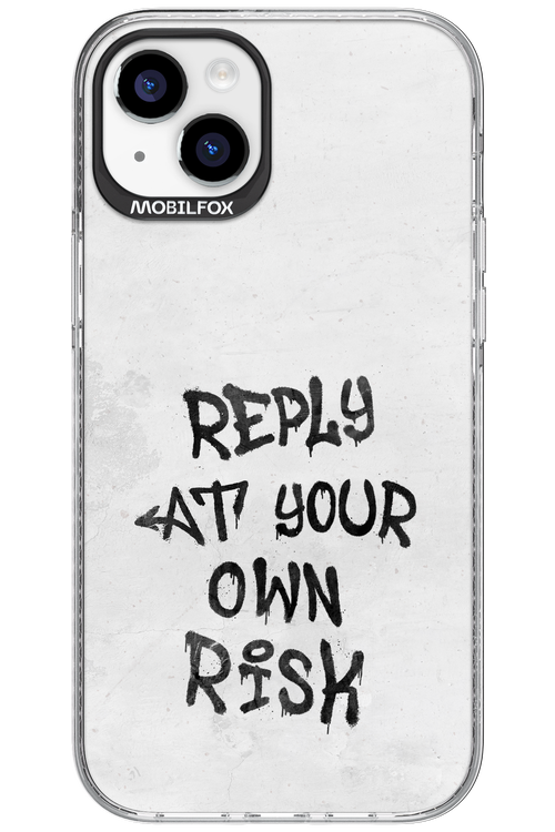 At Your Own Risk 2.0 - Apple iPhone 15 Plus