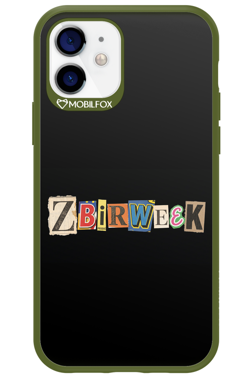 Zbirweek (black) 2.0 - Apple iPhone 12