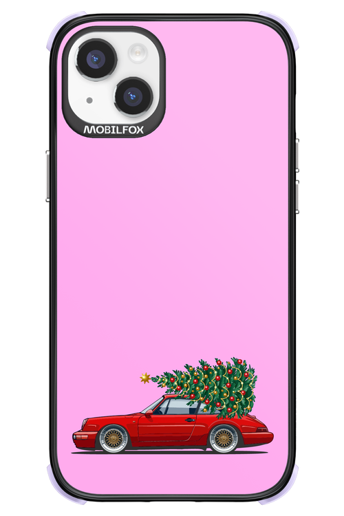 XMAS Car Pink - Apple iPhone 14 Plus