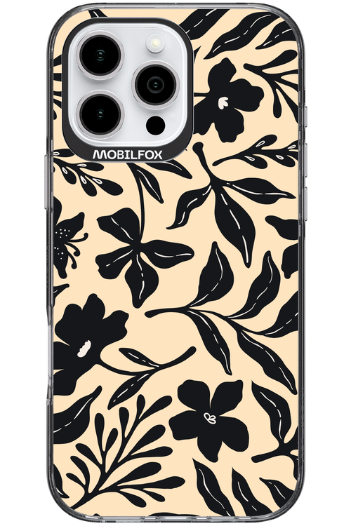Black Flowers 2.0 - Apple iPhone 16 Pro Max