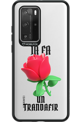 Rose Transparent - Huawei P40 Pro
