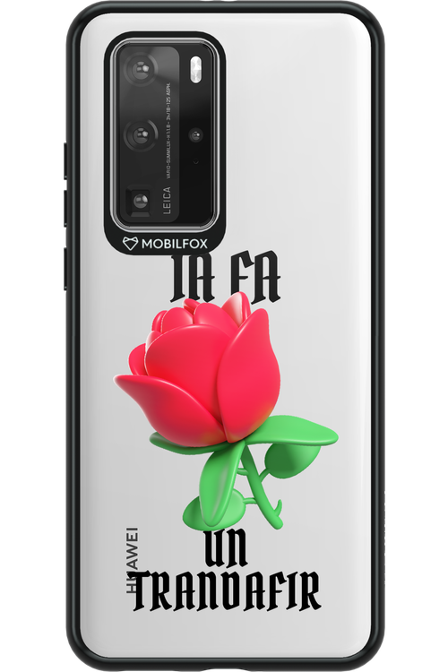 Rose Transparent - Huawei P40 Pro