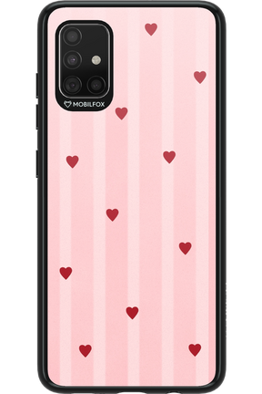 Red Little Hearts 2.0 - Samsung Galaxy A51