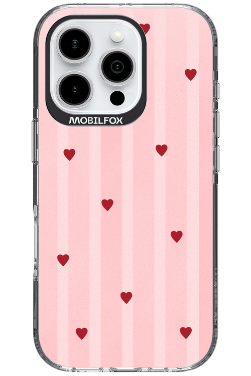 Red Little Hearts 2.0 - Apple iPhone 16 Pro