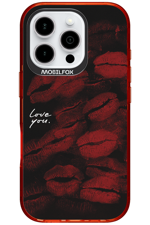 LOVE U BLACK 2.0 - Apple iPhone 16 Pro