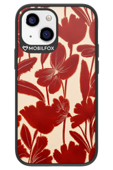 Burgundy Flowers 2.0 - Apple iPhone 13 Mini