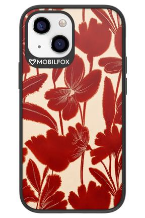 Burgundy Flowers 2.0 - Apple iPhone 13 Mini