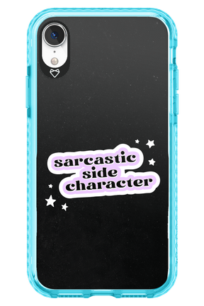 Sarcastic Black - Apple iPhone XR