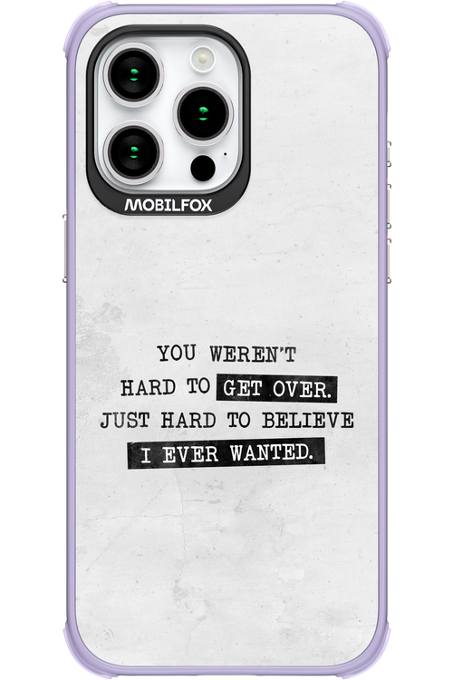 Hard to Believe 2.0 - Apple iPhone 15 Pro Max
