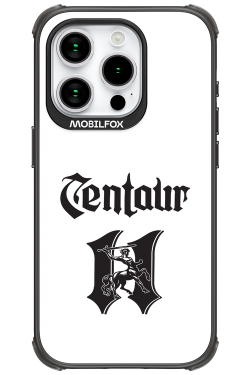 Centaur Logo White 2.0 - Apple iPhone 15 Pro