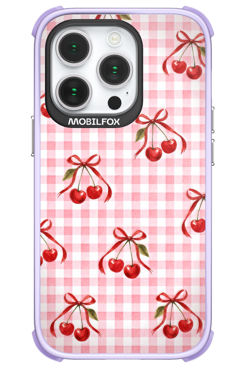 Pink Cherry Checked 2.0 - Apple iPhone 14 Pro