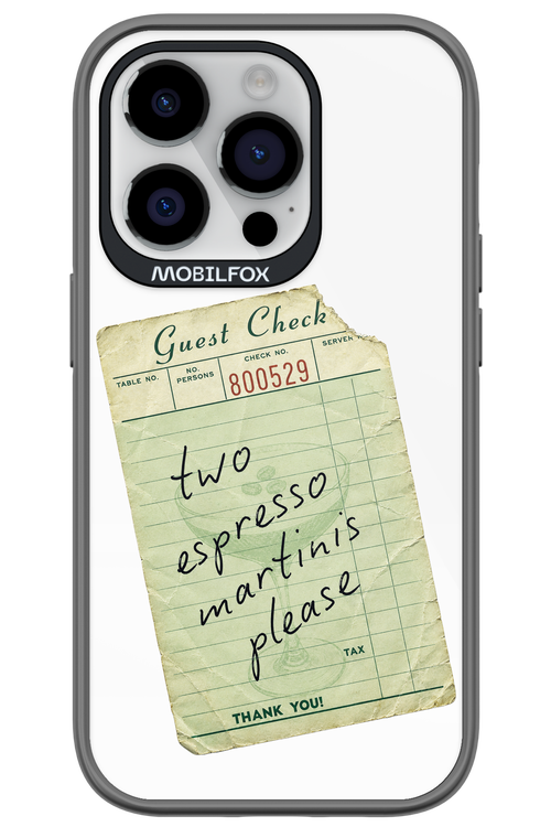 Espresso Martini 2.0 - Apple iPhone 14 Pro