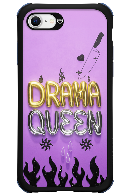 Drama Queen Purple - Apple iPhone 7