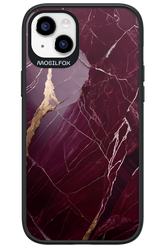 Burgundy Marble - Apple iPhone 14 Plus