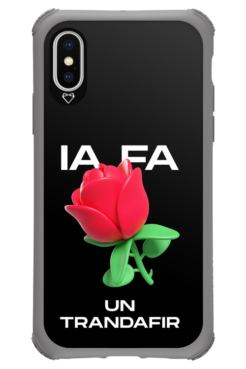 IA Rose Black - Apple iPhone X