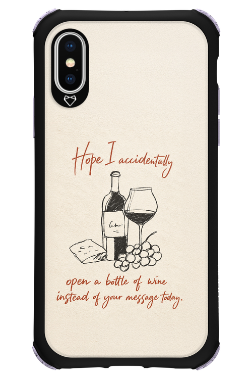 Bottle of wine 2.0 - Apple iPhone XS
