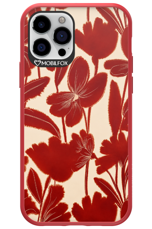 Burgundy Flowers 2.0 - Apple iPhone 12 Pro