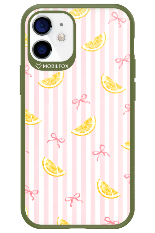 Bow with Lemon 2.0 - Apple iPhone 12 Mini
