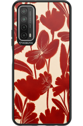 Burgundy Flowers 2.0 - Huawei P Smart 2021